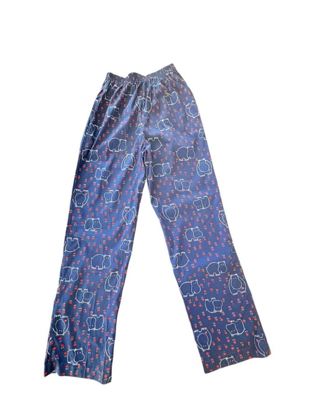Hippopotamus Pajama Pants Australian Brand Meadowbank Size X Small Or Small